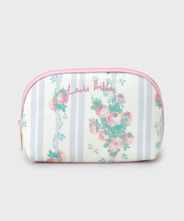 ロザリーナ ストライプ柄 ポーチ