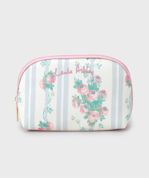 ロザリーナ ストライプ柄 ポーチ