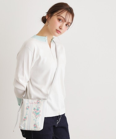 ロザリーナ ストライプ柄 ミニ ショルダー