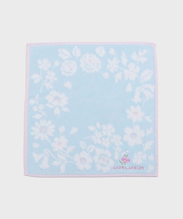 【お配りギフトにおすすめ！】お花刺繍 タオルハンカチ