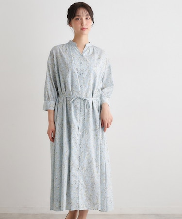 【洗える／同柄アイテムあり】ハービー フィールド柄ワンピース