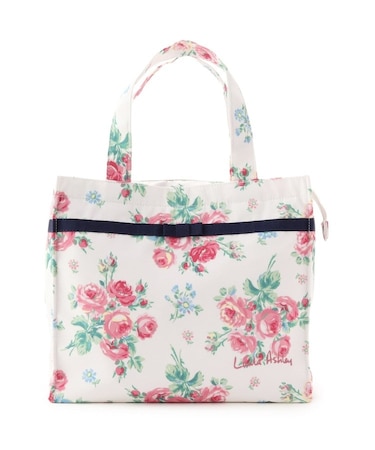 バンチェッドロージズ柄 トートバッグ