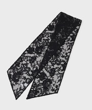 レース剣先ロングスカーフ