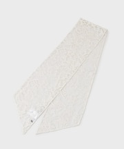 レース剣先ロングスカーフ