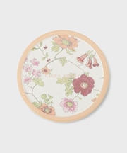 【吸水/底面コルクで滑りにくい/ギフトにおすすめ】ペニーグローヴ柄 コースター