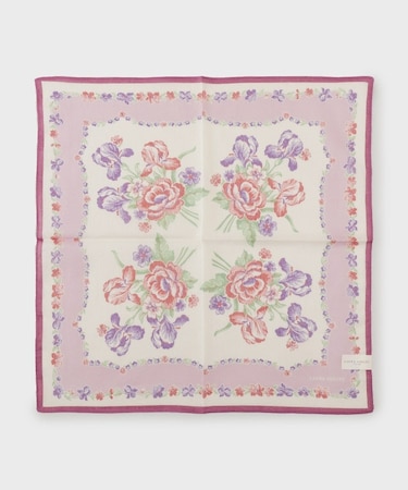 ウェストウェルバンチ柄 プリントタオルハンカチ