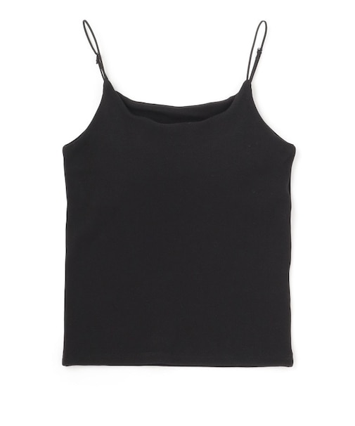 【ロゴ刺繍入り／カップ一体型】カップ付きキャミソール