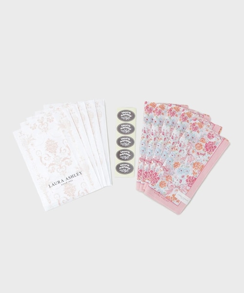 近沢レース店×ローラ アシュレイ クチュールローズ レース タオル
