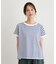 【日本製】コットン天竺ボーダーTシャツ