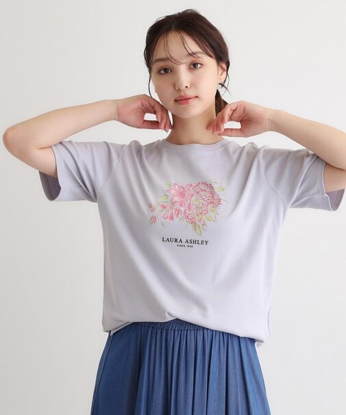 【人気デザイン！汗染み防止／コットン100％】リリス柄 プリントTシャツ