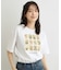 【接触冷感／UVカット／吸水速乾性／抗菌防臭】パーショア ポストカーズ柄Tシャツ