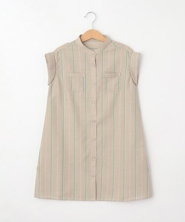 【リンクコーデ】チェック柄シャツワンピース