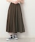 【ウエストゴム・洗える】エアリーフレアースカート（XS～L）