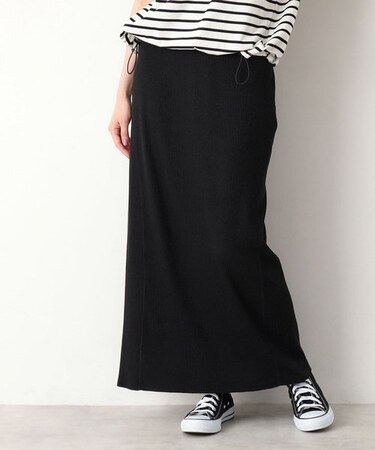 リブジャージタイトスカート（S～L）
