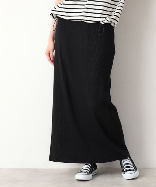 リブジャージタイトスカート（S～L）