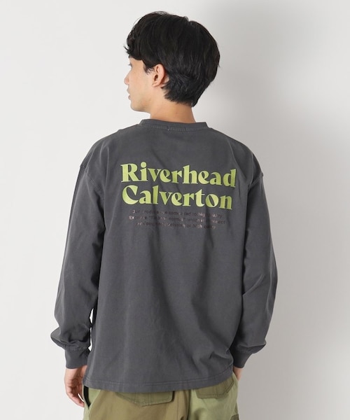 ピグメント染め】ロゴロンT｜デッサンの通販｜&mall（アンドモール