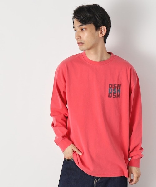 stone  ロゴロンT サイズＬ ピグメント染め】ロゴロンT｜デッサンの通販｜&mall（アンドモール