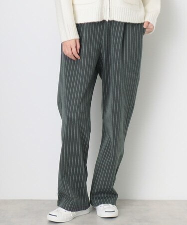 【後ろウエストゴム・洗える】リラックスワイドパンツ(XS~L)