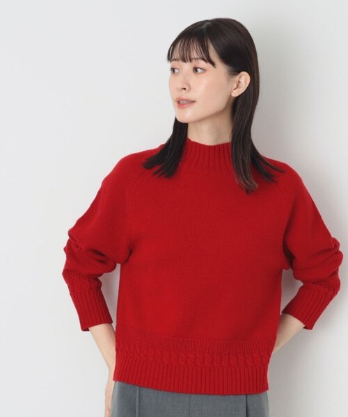 AND MARY クロップドニット ジップデザインクロップドニットトップス[品番：MKSW0060846]｜RESEXXY