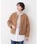 フライス編みナッピングブルゾン