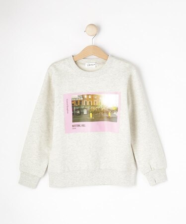 【リンクコーデ】フォントプリントスウェット