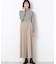 【洗える】サロペット風ワイドパンツ
