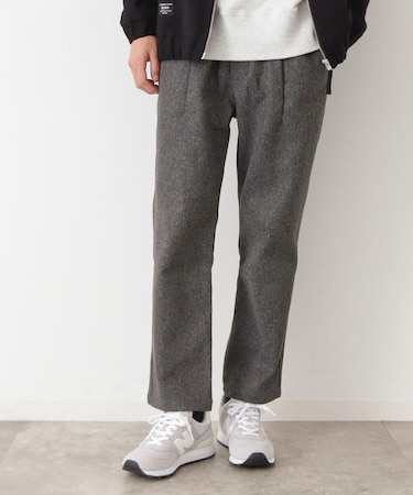 【ウエストゴム・洗える】カットメルトンシェフパンツ