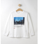【リンクコーデ・洗える】フォトプリントロングスリーブTシャツ