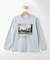 【リンクコーデ・洗える】フォトプリントロングスリーブTシャツ