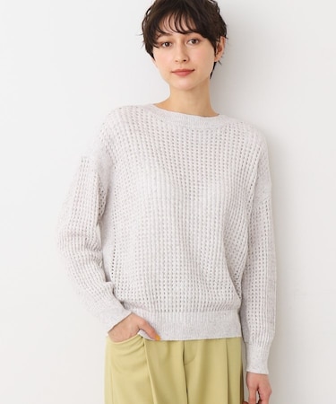 【洗える】メッシュニット（S～L）