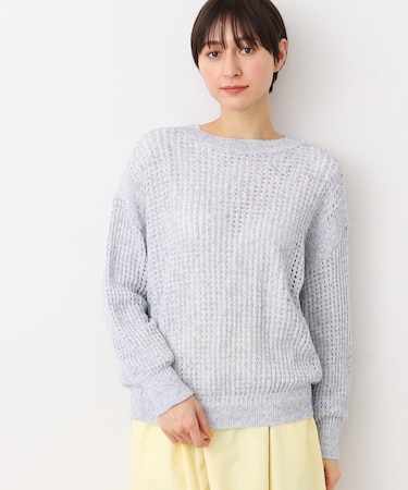 【洗える】メッシュニット（S～L）