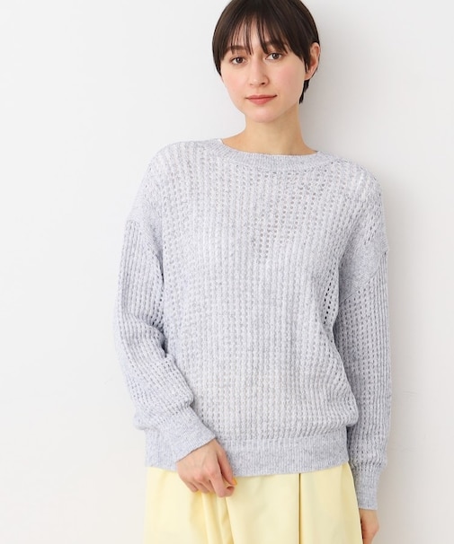 【洗える】メッシュニット（S～L）