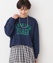 【洗える】チュールレイヤードスウェット（S～L）