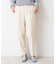 【多機能・後ろゴム】リネンブレンドテーパードパンツ