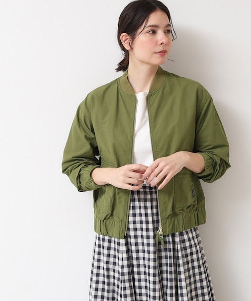 【ユニセックス】リブブルゾン