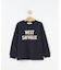 【リンクコーデ】ロゴアップリケロングスリーブTシャツ