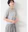 【洗える】ロゴジャカード半袖ニット（S～L）