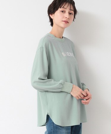 【洗える】バックヘンリープリントブラウス(XS~L)