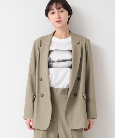 【セットアップ可能・洗える】ダブルジャケット（S～L)
