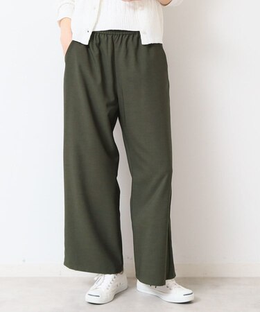 【ウエストゴム・洗える】ドロストリラックスパンツ（XS～L）