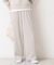 【ウエストゴム・洗える】裾ドロスト付きパンツ（S～L）