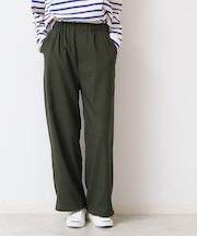 【ウエストゴム・洗える】裾ドロスト付きパンツ（S～L）