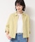 【洗える・4サイズ展開】ポケット付きクロップド丈シャツ（XS～L）