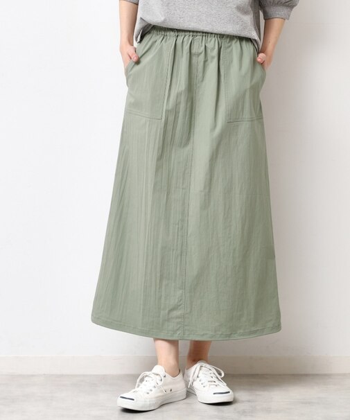 【洗える】ドローコード付きスカート(XS~L)