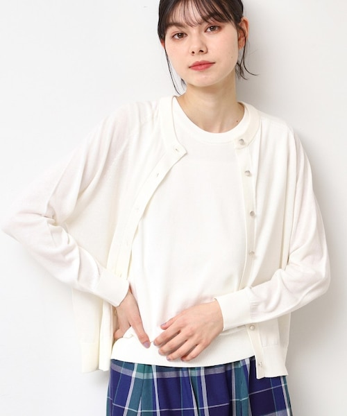 アンサンブル二点 洗える・2点セット】アンサンブルニット（S～L）｜デッサンの