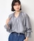【洗える】フリルリボンブラウス