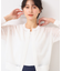 【洗える】チェック柄シアークルーネックカーディガン