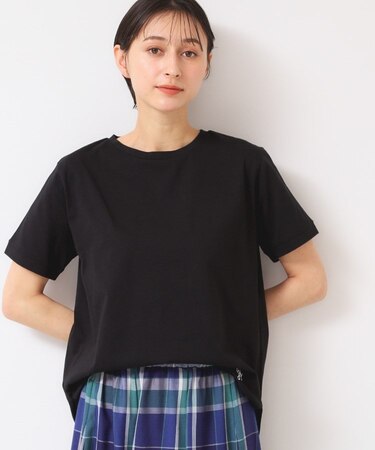 【レイヤード・1枚着・プチプラ】シャツテールTシャツ(XS~L)