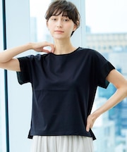 【シリーズ累計8万枚!選べる5サイズ/6色展開/洗える】美光沢カットソー【オンにもオフにもちょうどいい】