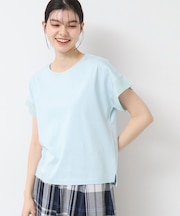 【シリーズ累計8万枚！選べる5サイズ/6色展開/洗える】美光沢カットソー【オンにもオフにもちょうどいい】